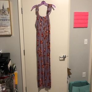 Floral Lavender Jumpsuit